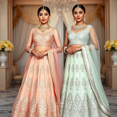 Silk Bridal Lehenga 2025