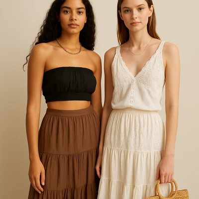 Boho Skirts Summer 2025: Sasha Obama Sparks Global Bohemian Revival