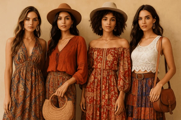 Boho Chic Outfits 2025: Trendy Styles 